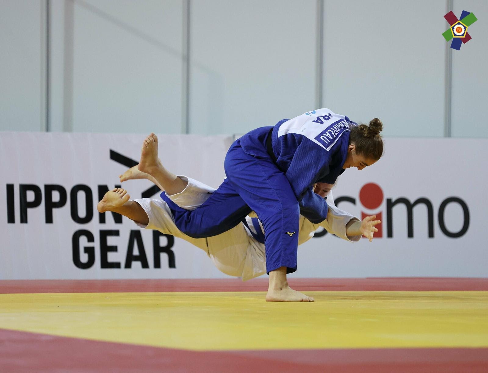 Jeanne Menanteau. Judo Club Yonnais. Equipe de France jeune -70kg