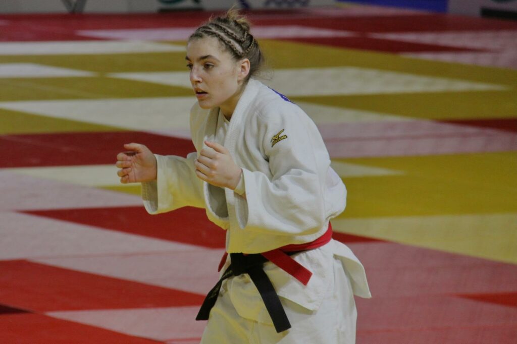 Jeanne Menanteau. Judo Club Yonnais. Equipe de France jeune -70kg