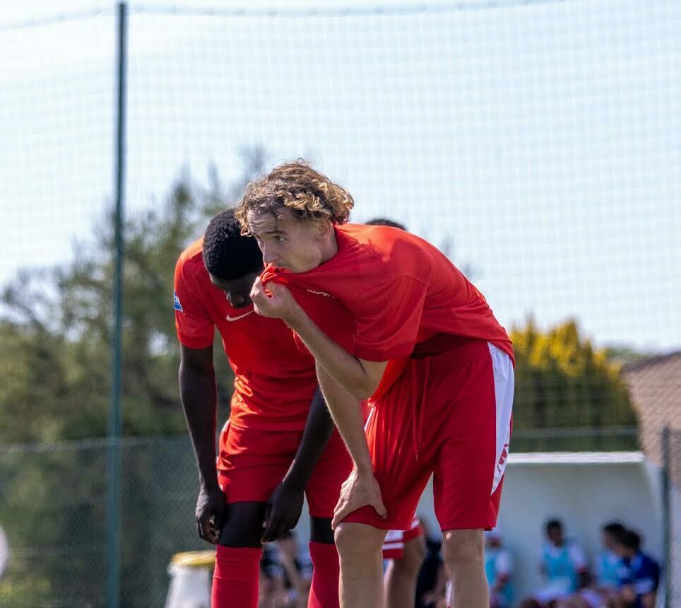 Gustin Charron. U17 National. Journée 1 contre SB 29