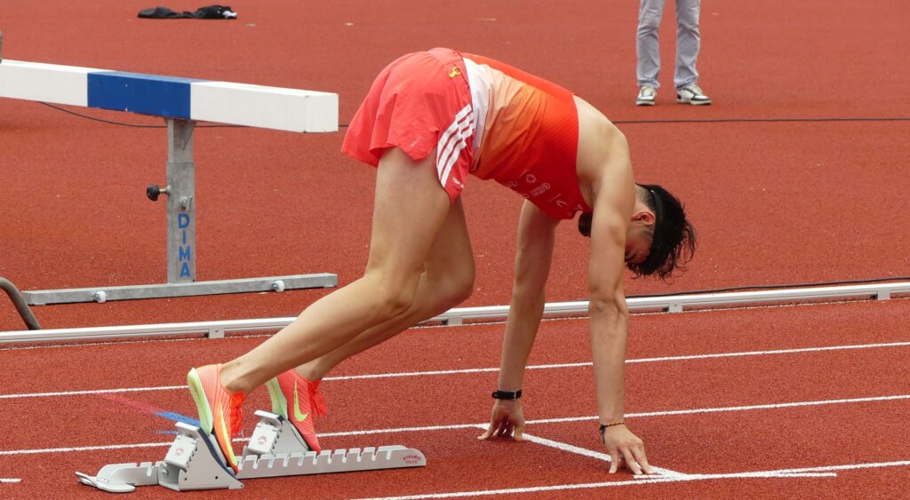 Simon Deschamps. Championnats de France Elite. Talence 2025. 400m haies.