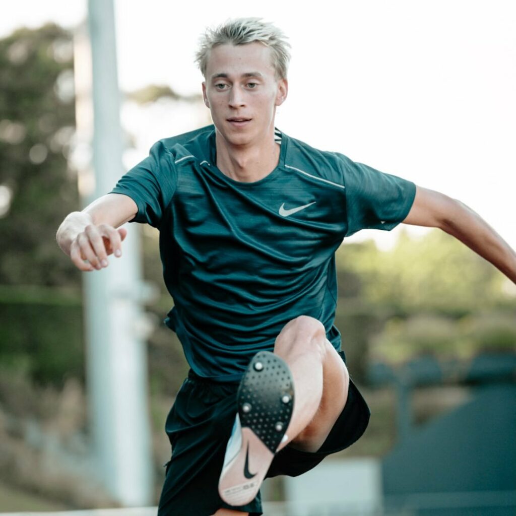 Oscar Thébaud. Championnats de France. Talence 2025. 3000m steeple.