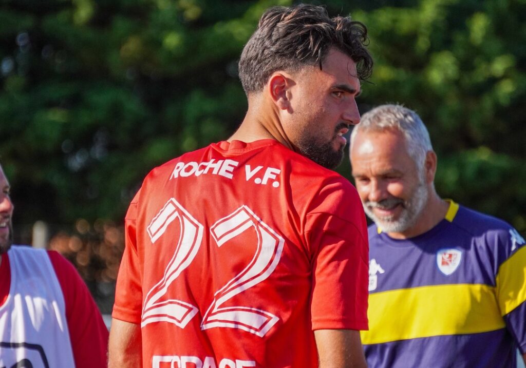 Fred Reculeau. Vendée Foot Club. Séance d'entraînement.