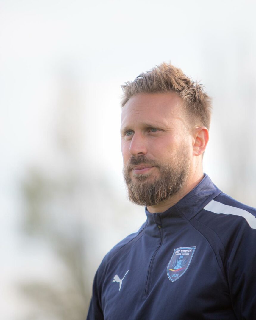Alex Leudière. Les Sables Vendée Football. National 3