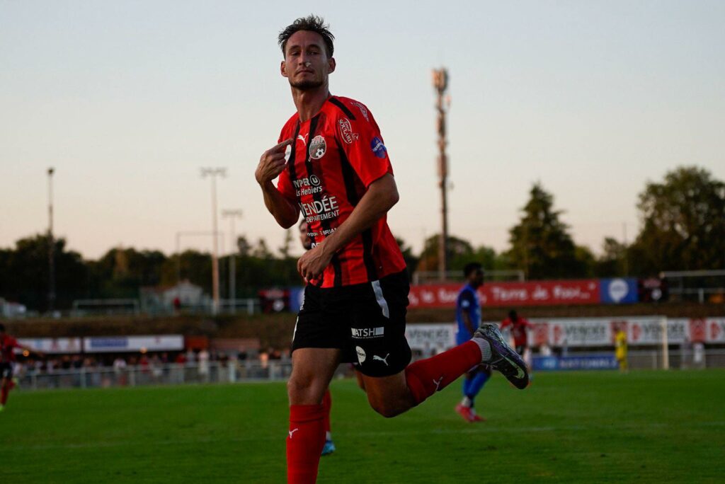 Jérémy Billy. Vendée Les Herbiers Football. National 2. Journée 3. Saint-Malo