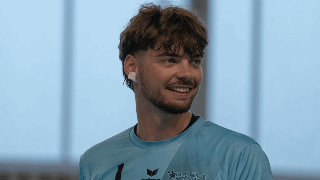 Jérémy Marionneau. Capitaine La Ferrière Vendée Handball.