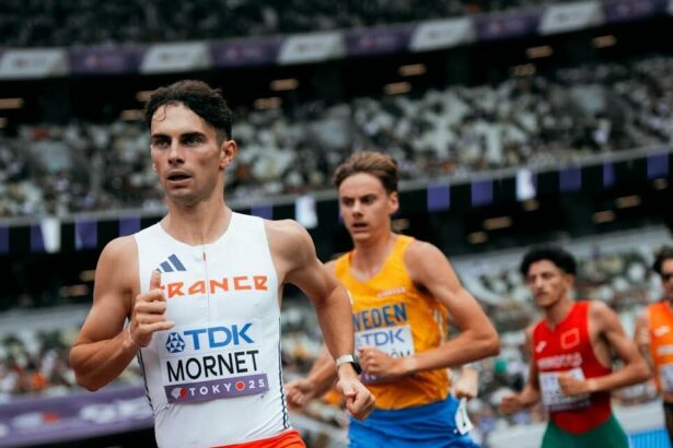 Romain Mornet. Tokyo 2025. 1500m.