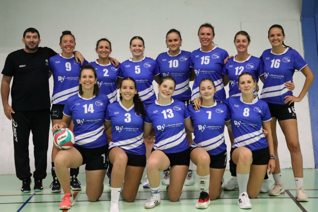 La Roche Volley-Ball. N3F. Journée 1.