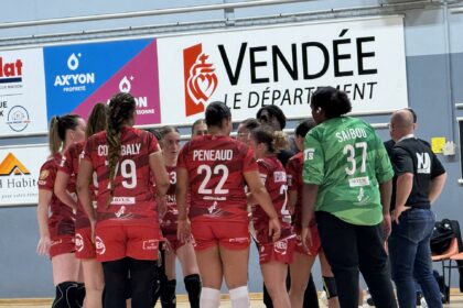 Roche Vendée Handball. D2F. Coupe de France J1. Pessac