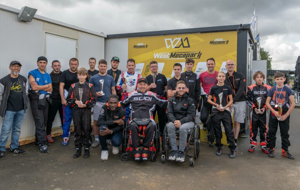 Fabrice Dubois. Handikart. Championnats de France 2025. Mirecourt.