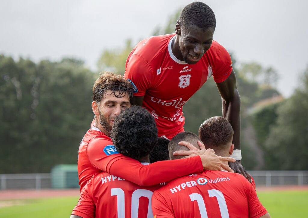 FC Challans 85. National 3. Journée 2. Victoire contre Fontenay 4-0.