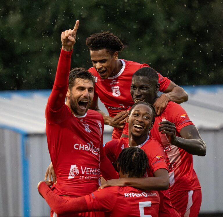 Jordan Cuvier. FC Challans 85. National 3.