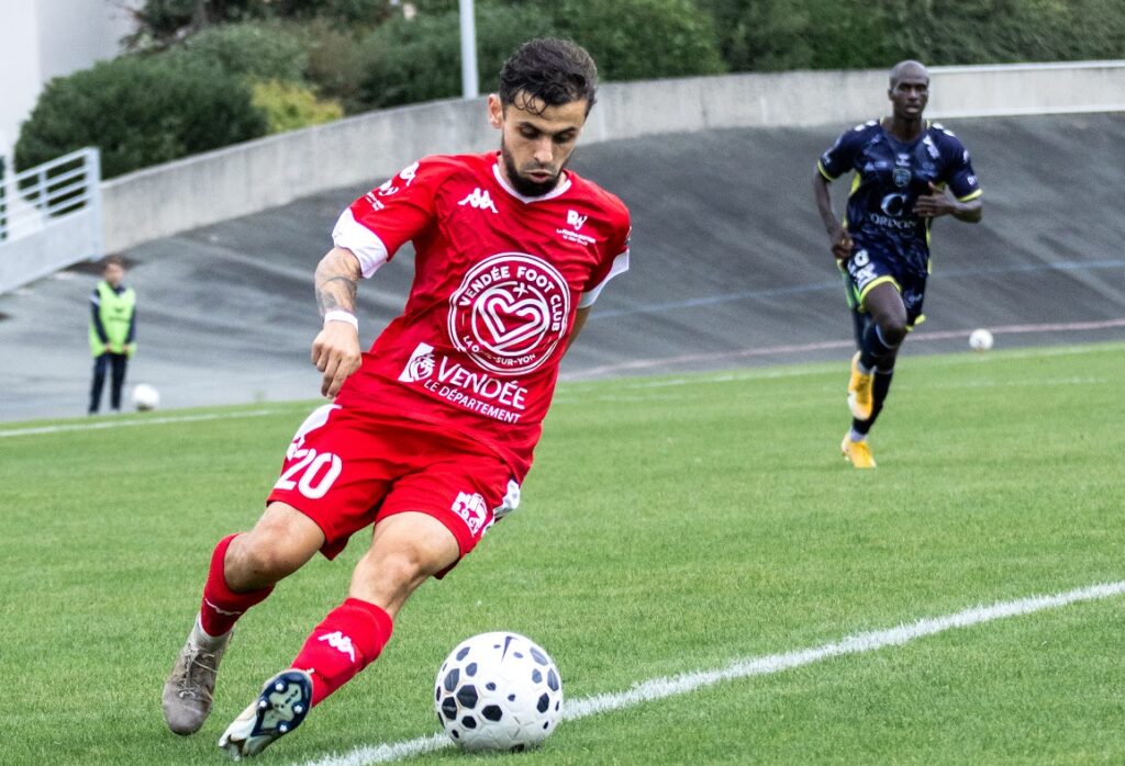 Alexis Araujo. Vendée Foot Club La Roche SY. National 2. Journée 4