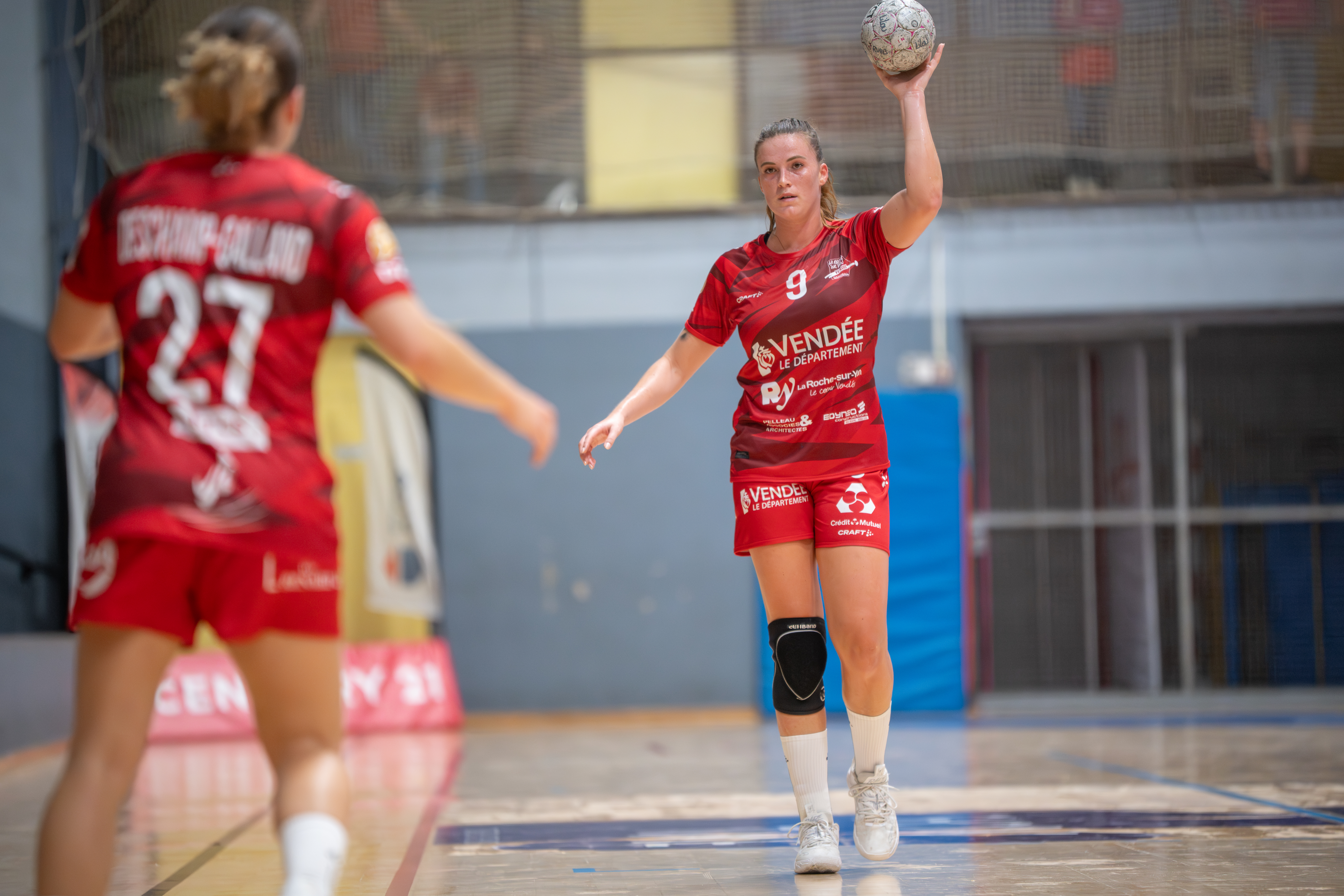 Manon Gravelle. Roche Vendée Handball. D2F. Coupe de France J1. Pessac
