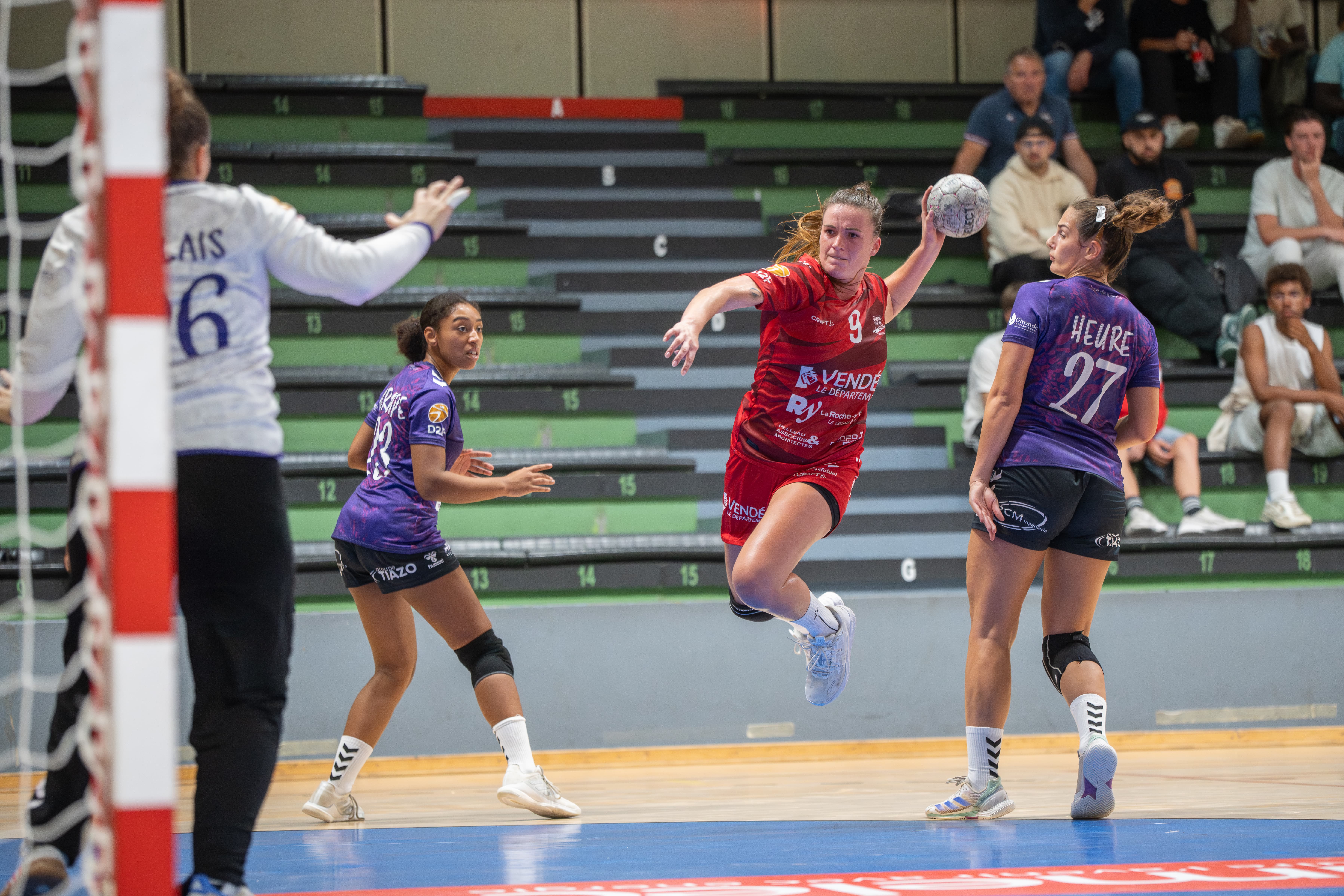 Manon Gravelle. Roche Vendée Handball. D2F. Coupe de France J1. Pessac