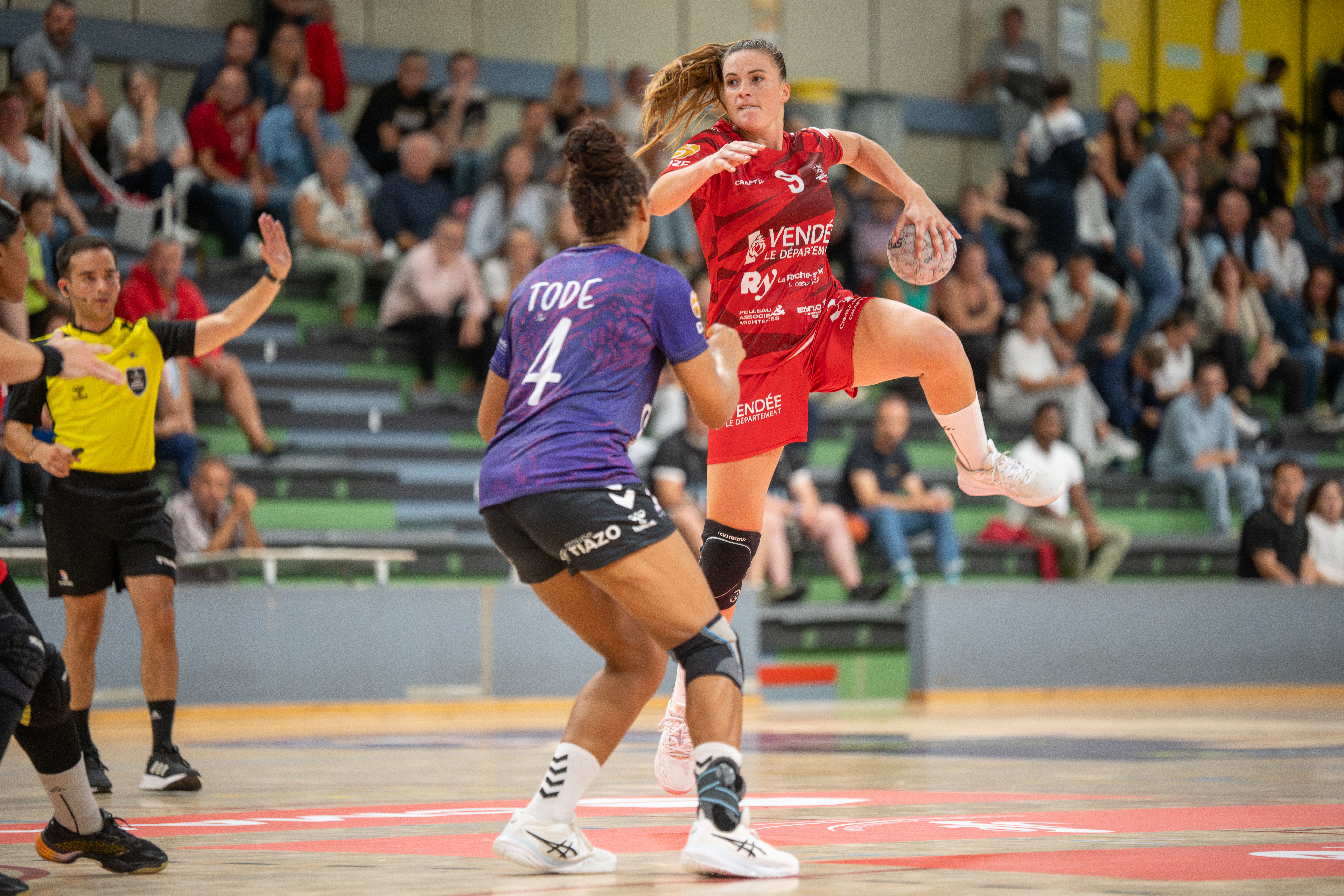Manon Gravelle. Roche Vendée Handball. D2F. Coupe de France J1. Pessac
