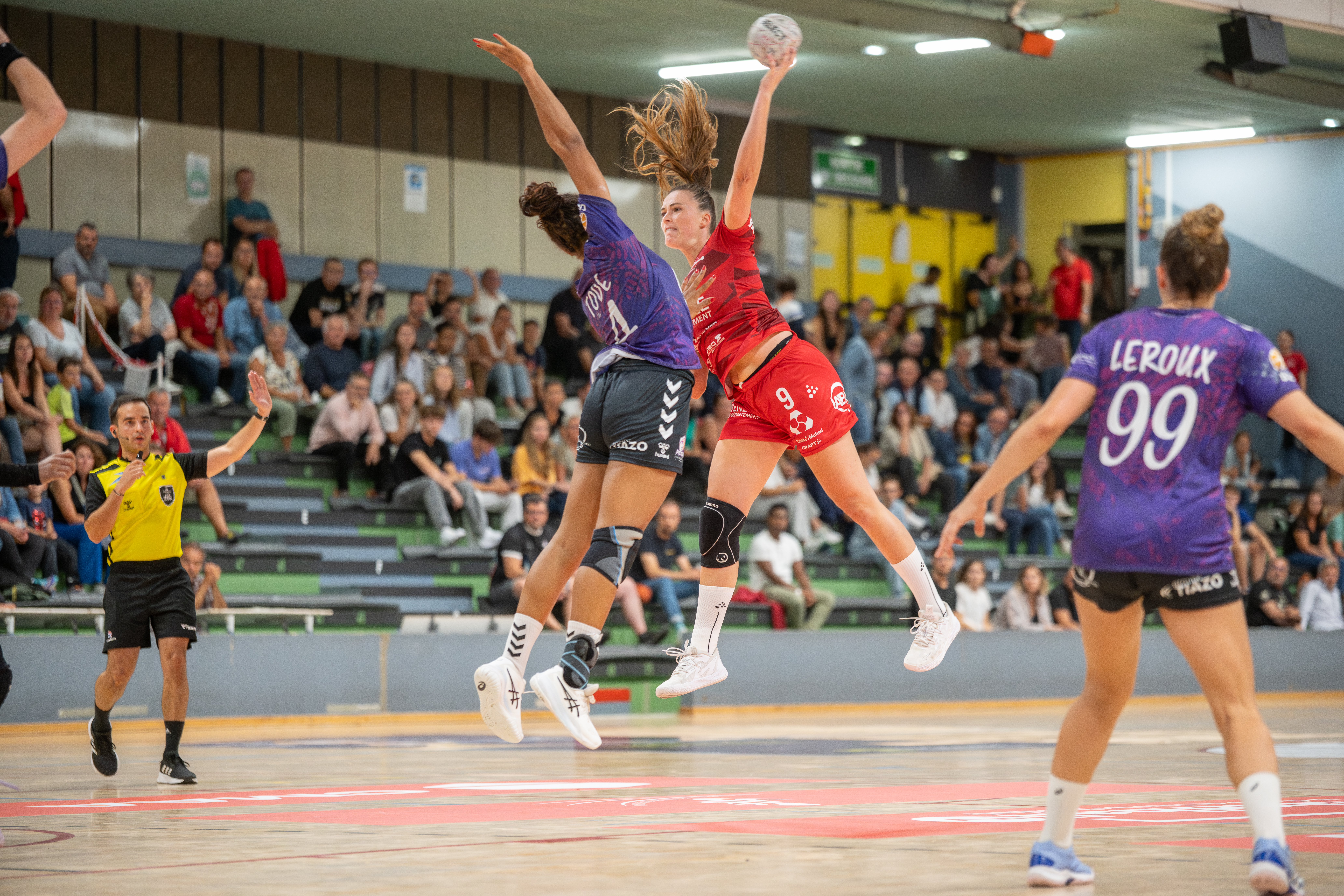 Manon Gravelle. Roche Vendée Handball. D2F. Coupe de France J1. Pessac