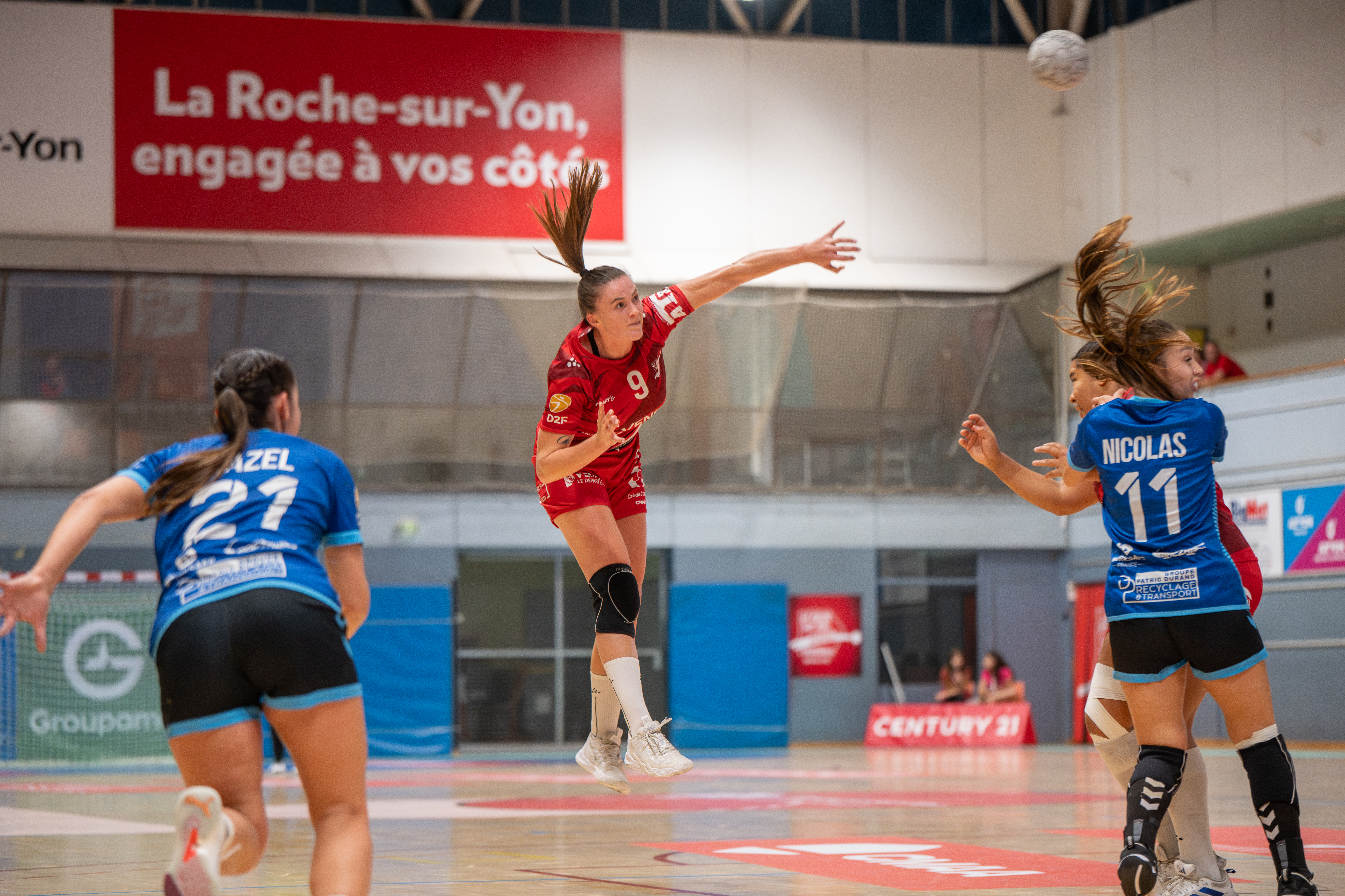 Manon Gravelle. La Roche Vendée Handball.