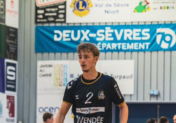 Léo Vandewalle. Pouzauges Vendée Handball. Journée 5.