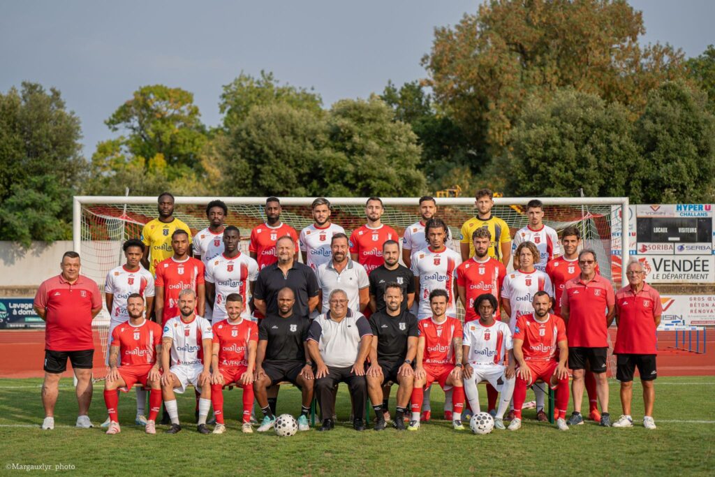 FC Challans 85. Photo de famille. 