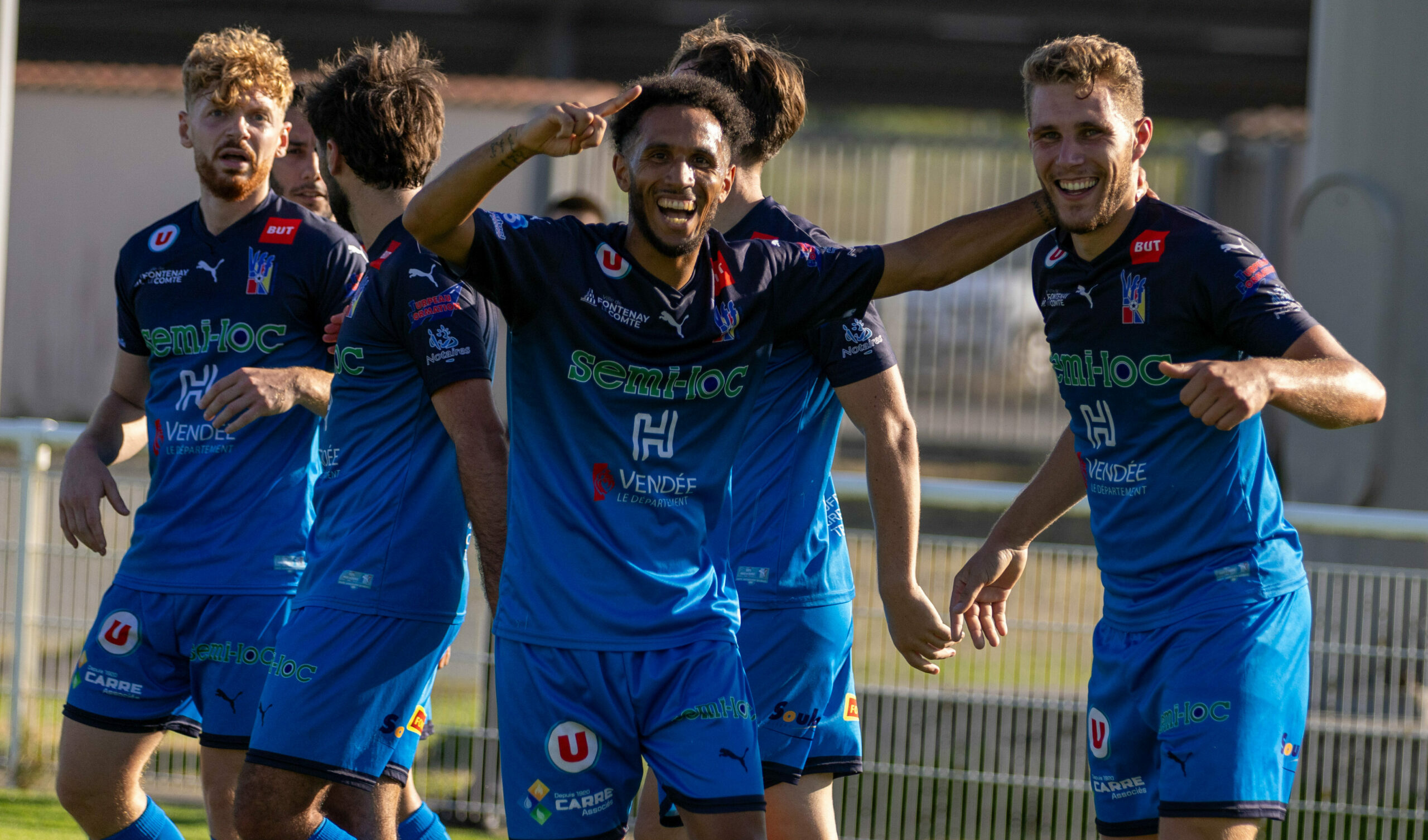Joey Millimono. Vendée Fontenay Foot. National 3