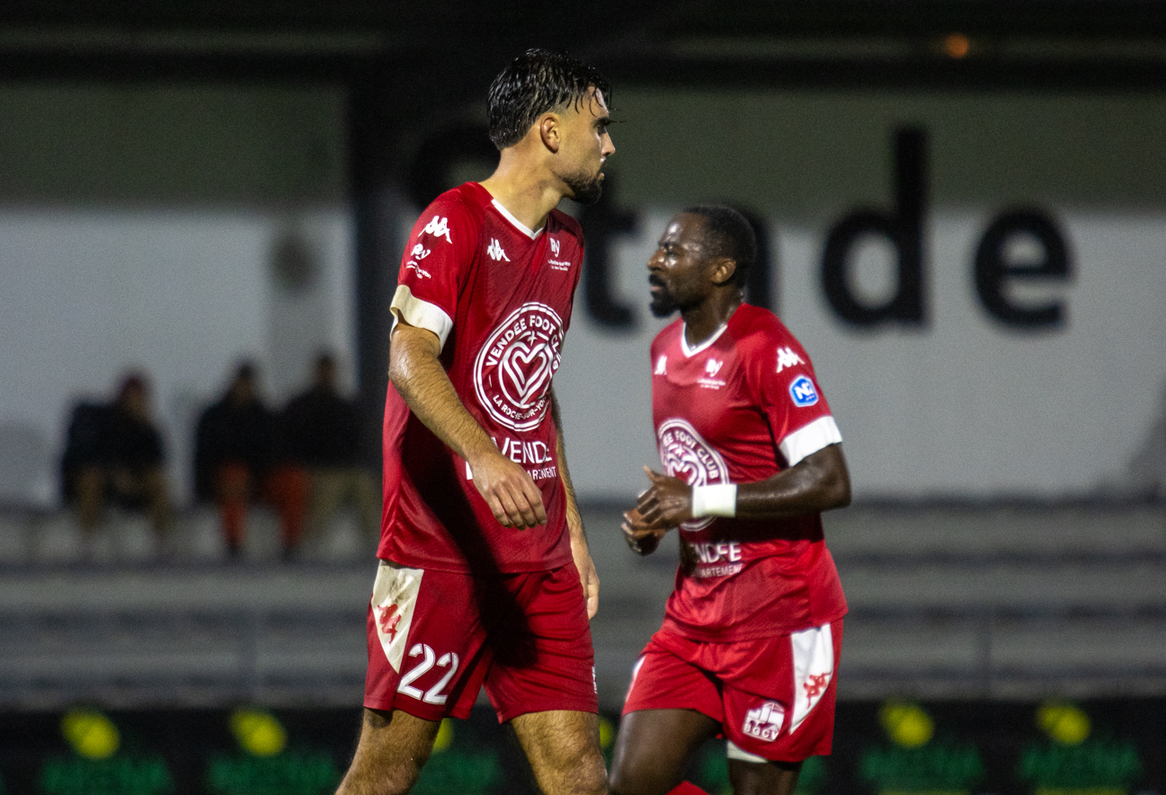 Evan Morel. Vendée Foot Club. National 2. Leader. 1-0 contre Avranches