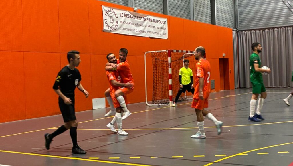 L'Ile d'Elle Chaillé. FC2 SV et Montaigu battus 5-3 lors de la journée 4. Futsal
