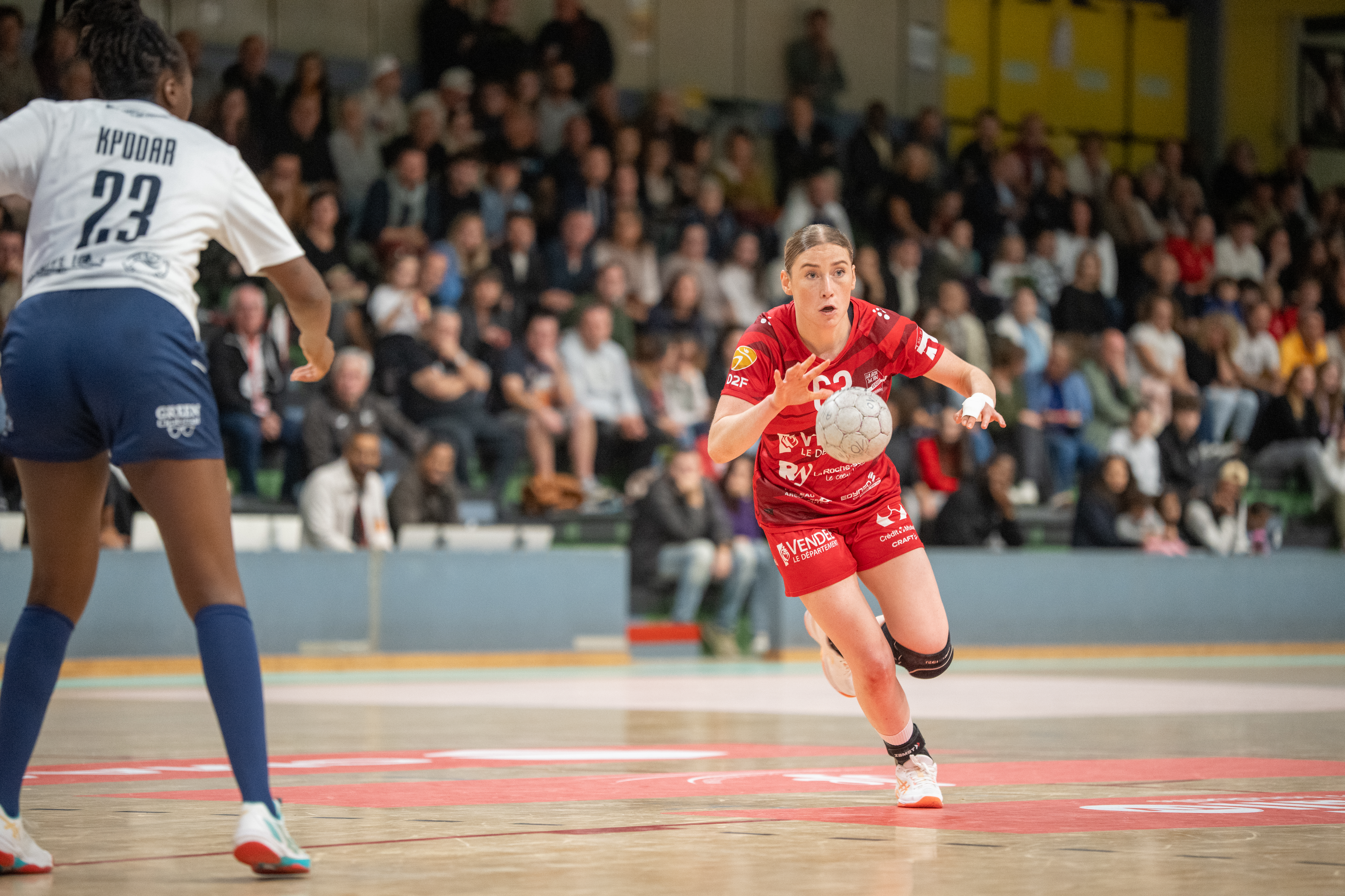 Lise Le Nozach. Roche Vendée Handball. D2F. Coupe de France.
