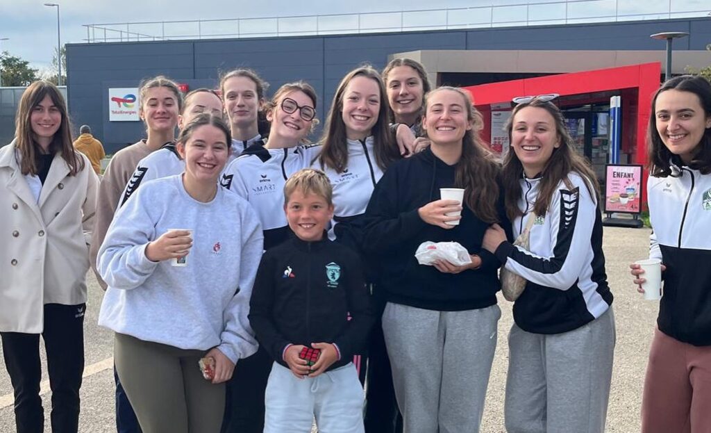 Fanny Hinckel et Les landes Génusson. ASL. Nationale 3.