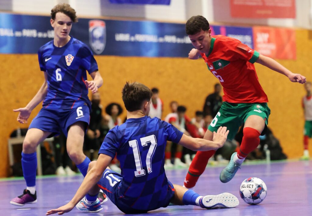 Croatie-Maroc. Journée 1. Mondial Futsal Cup Aquila RH