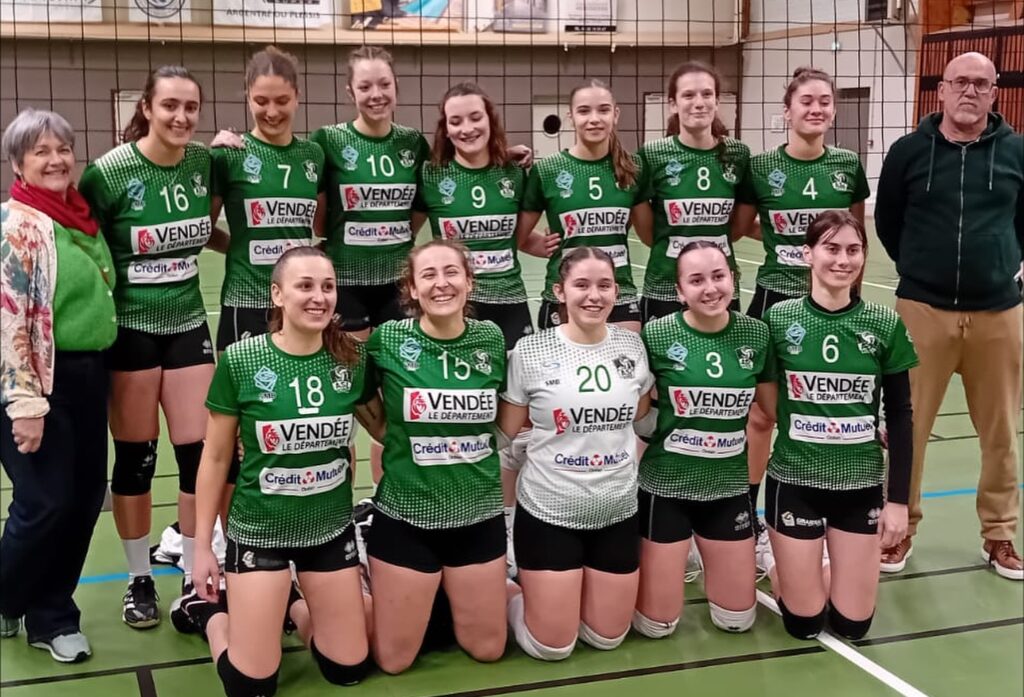 Fanny Hinckel et Les landes Génusson. ASL. Nationale 3.