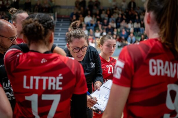 Roche Vendée Handball. D2F. Ophélie Charbonneau.