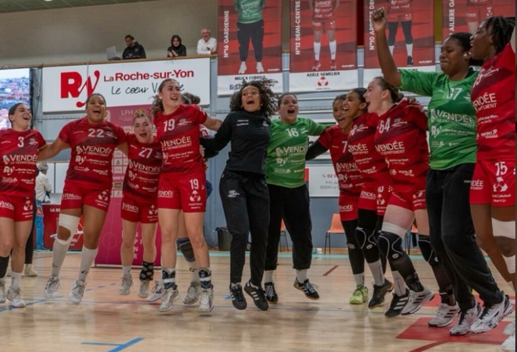 Roche Vendée Handball. D2F. Ophélie Charbonneau.