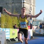 Théo Moussu. Marathon de La Rochelle. 7ᵉ au scratch. 3ᵉ français