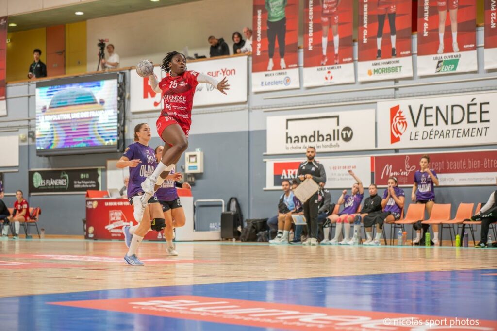 Assa Sissoko Dabo. La Roche Vendée Handball. D2F