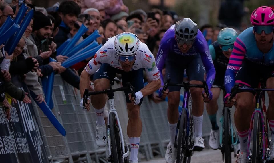 Team TotalEnergies. Triptyque espagnol. Jeannière 3eme.