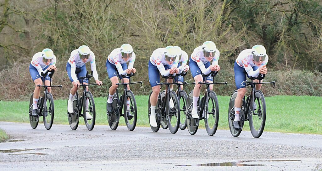 Circuit des Plages Vendéennes. Étape 5. Contre la montre par équipe. Saint-Urbain