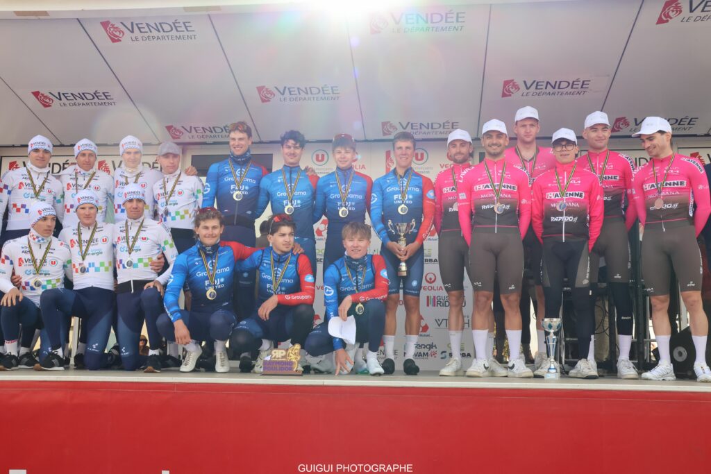 Circuit des Plages Vendéennes. Étape 5. Contre la montre par équipe. Saint-Urbain