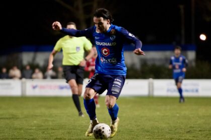 Émilien Chauvet. Attaquant. Vendée Poiré Fooball.