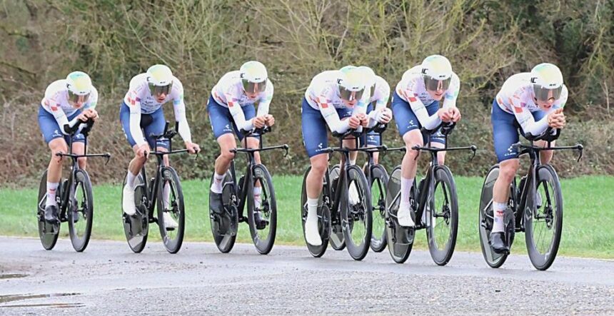 Circuit des Plages Vendéennes. Étape 5. Contre la montre par équipe. Saint-Urbain