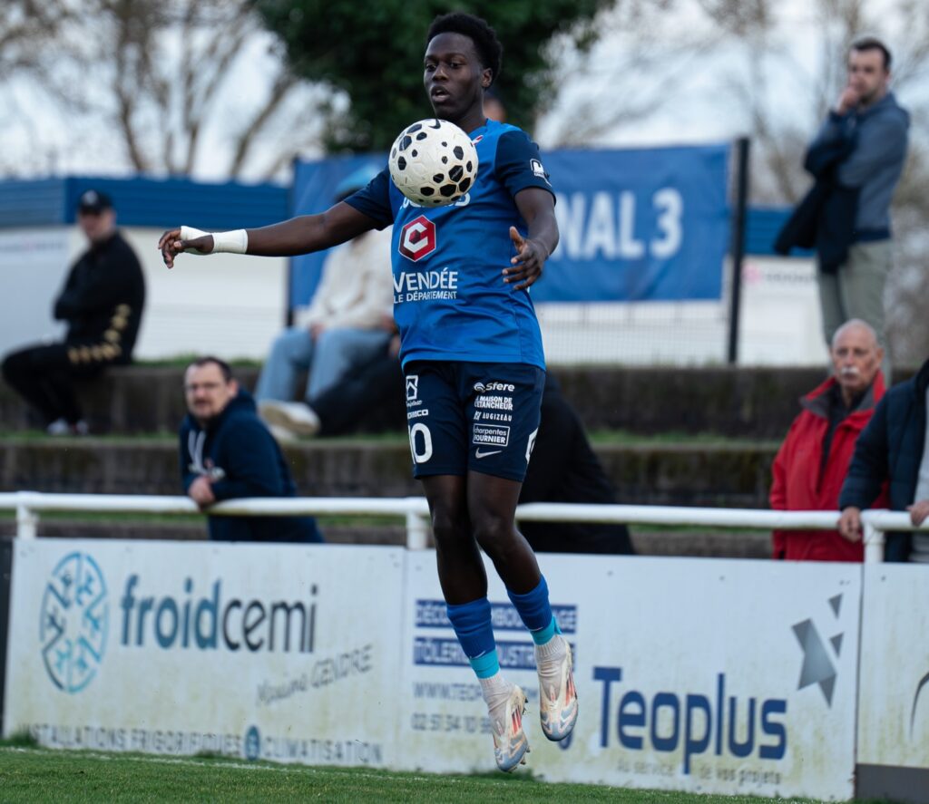 National 3. Journée 18. Vendée Poiré Football.