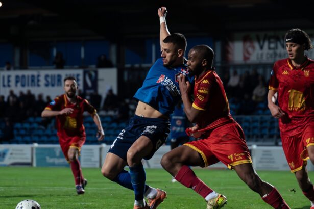National 3. Journée 18. Vendée Poiré Football.