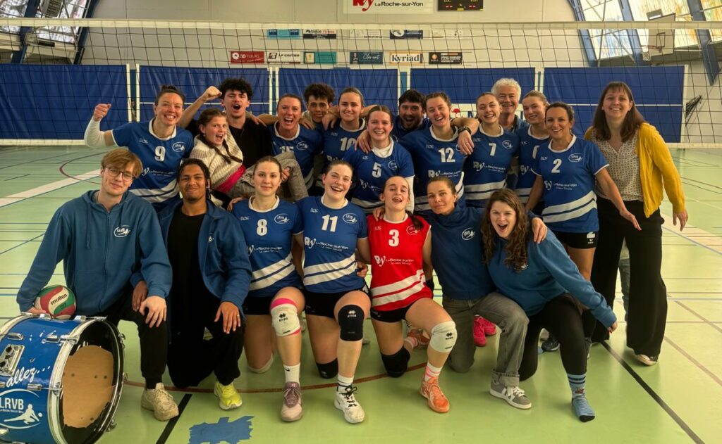 Volley-Ball. Nationale 3 Féminine. La Roche VB